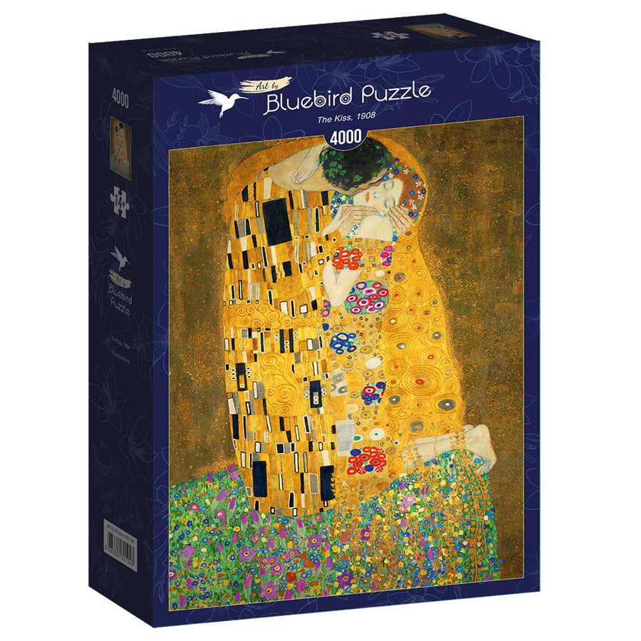Gustav Klimt - De kus, 1908 - puzzel van 4000 stukjes-2