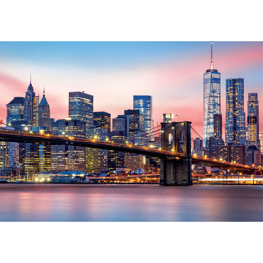 Brooklyn Bridge - Glow in the Dark - puzzle 1000 pièces-2