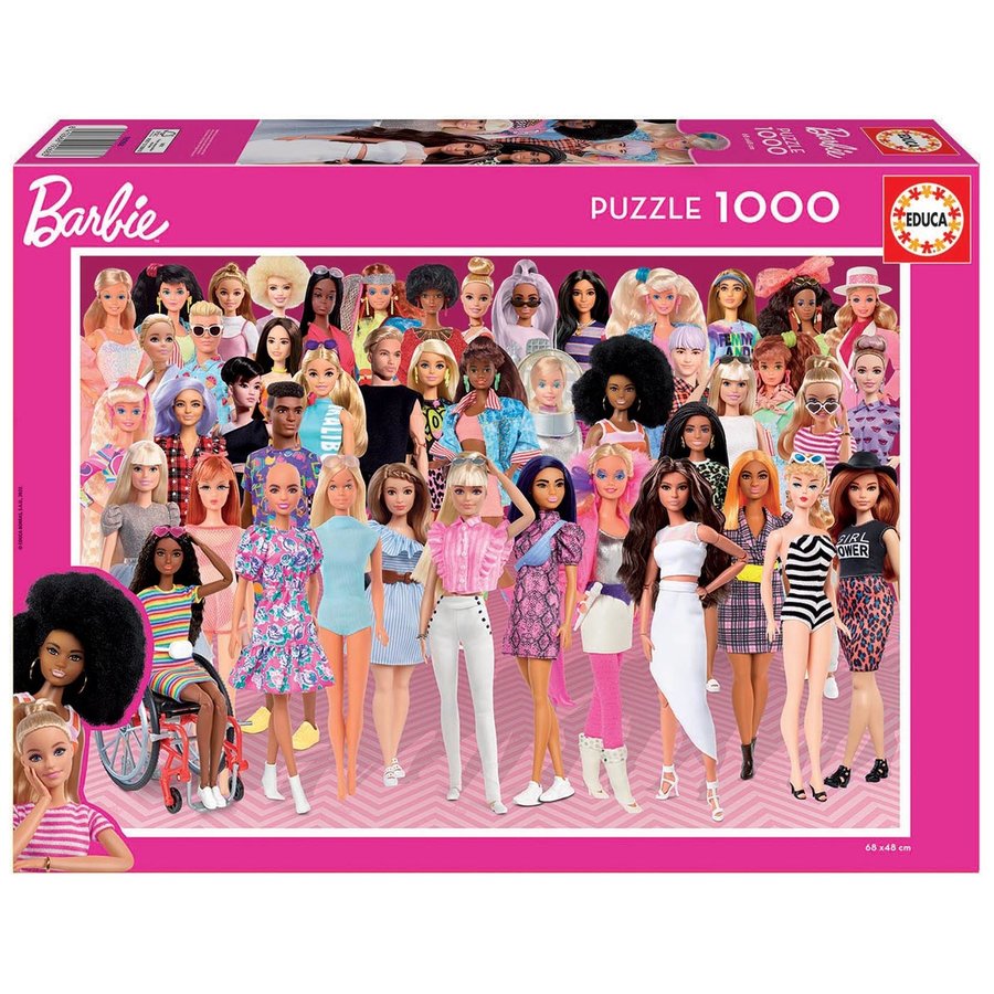 Barbie - puzzle of 1000 pieces-1