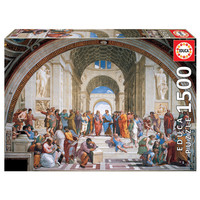 thumb-School Of Athens, Raphael - jigsaw puzzle of 1500 pieces-1