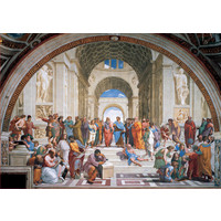 thumb-School Of Athens, Raphael - jigsaw puzzle of 1500 pieces-2