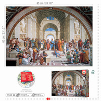 thumb-School Of Athens, Raphael - puzzle de 1500 pièces-3