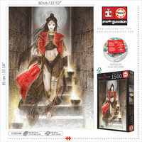 thumb-Dead Moon - Luis Royo - jigsaw puzzle of 1500 pieces-3