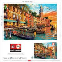 thumb-Sunset at San Marco - jigsaw puzzle of 6000 pieces-3