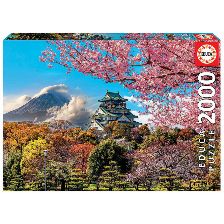 Château d'Osaka - puzzle de 2000 pièces-1