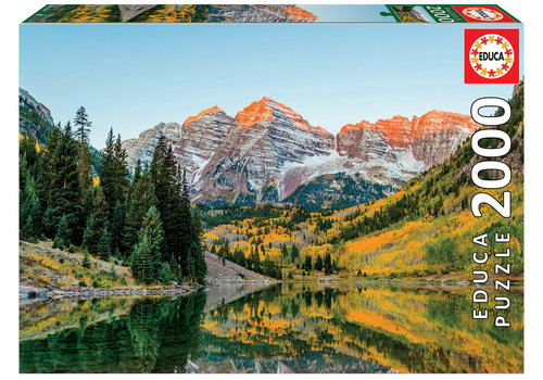 3000 Braies Lake at Autumn - Educa Borras