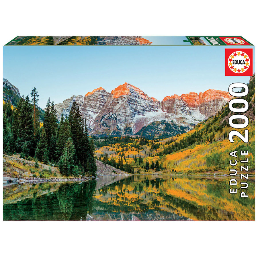 Maroon Bells - jigsaw puzzle of 2000 pieces-1