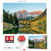 thumb-Maroon Bells - jigsaw puzzle of 2000 pieces-3