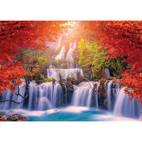 thumb-Waterfall in Thailand - jigsaw puzzle of 2000 pieces-2