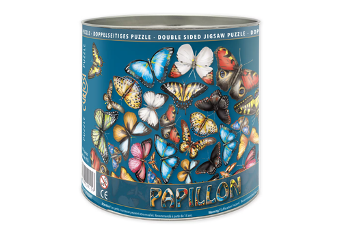  Curiosi Puzzle Double-face en BOIS - Papillon - 424 pièces 