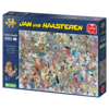 Jumbo Bij de kapper -  Jan van Haasteren - puzzel van 1000 stukjes