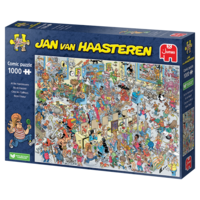 thumb-Chez les Coiffeurs - Jan van Haasteren - puzzle de 1000 pièces-1