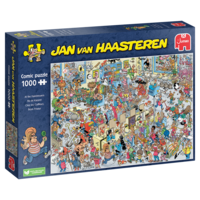 thumb-Bij de kapper -  Jan van Haasteren - puzzel van 1000 stukjes-4