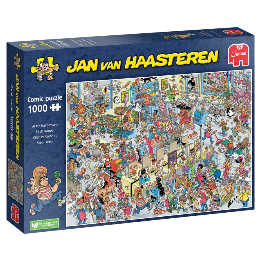 Chez les Coiffeurs - Jan van Haasteren - puzzle de 1000 pièces-4