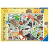 thumb-Bezoekers van de tuin - puzzel van 500 stukjes-1