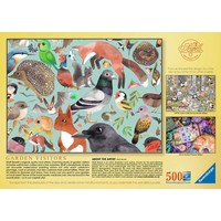 thumb-Bezoekers van de tuin - puzzel van 500 stukjes-3