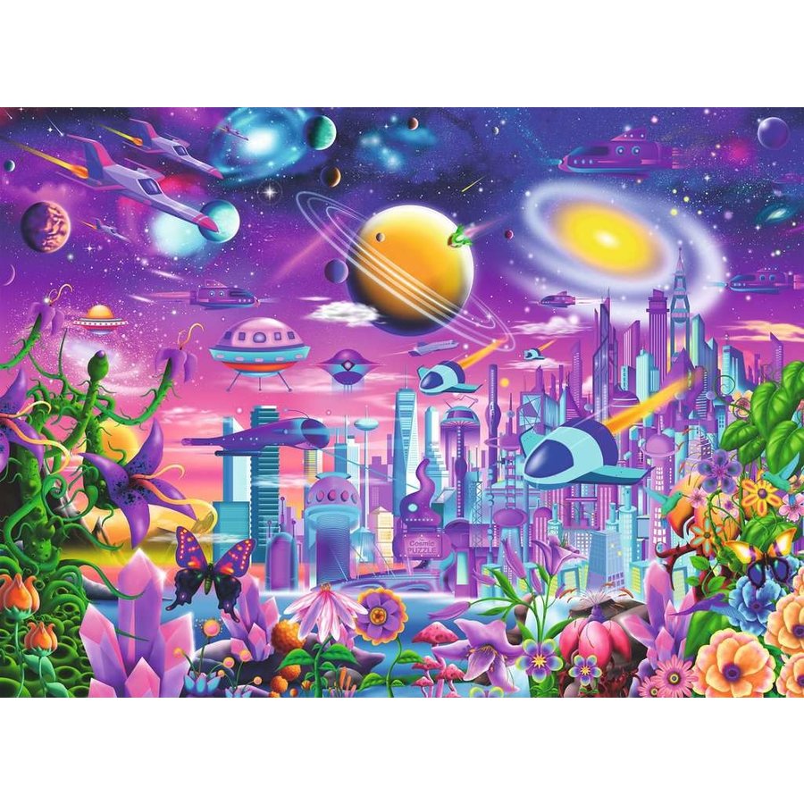 Cosmic City - Puzzle de 200 pièces-2