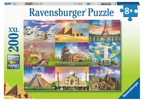  Ravensburger Monuments du Monde - 200 pièces 