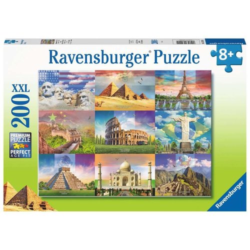  Ravensburger Monumenten van de Wereld - 200 stukjes 