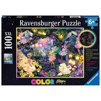 thumb-Elves Forest -  Glow in the Dark - puzzle of 100 pieces-1