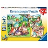 Ravensburger Little Princesses - 3 puzzles of 49 pieces