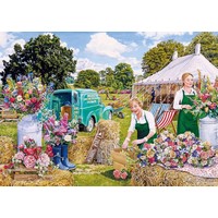 thumb-The Florist's Round - 4 puzzles of 500 pieces-2
