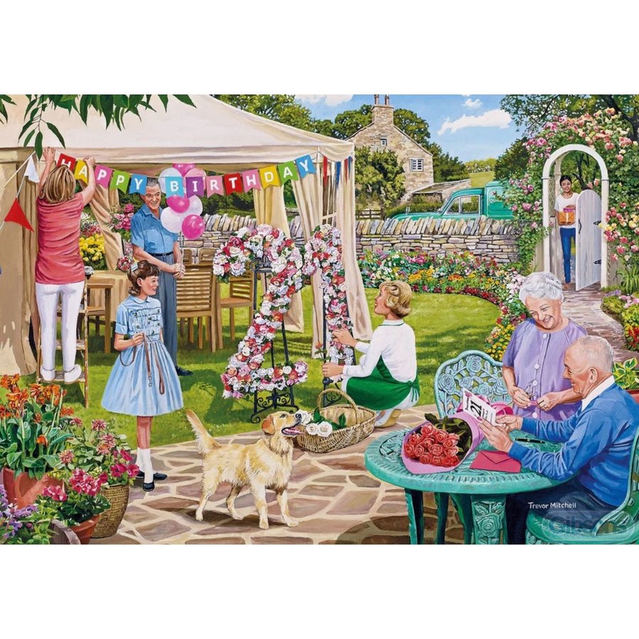 The Florist's Round - 4 puzzles of 500 pieces-4