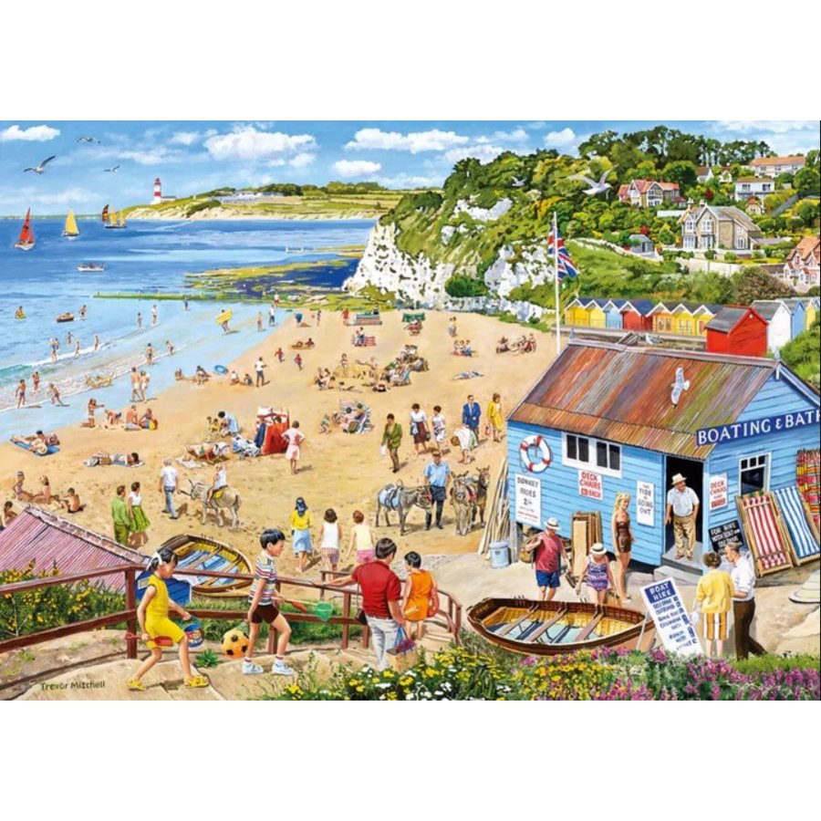 Wish you were here - 4 puzzles of 500 pieces-5