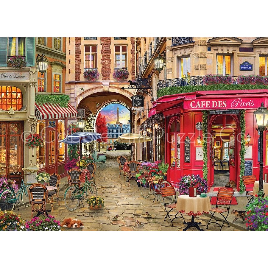 Café des Paris - puzzel van 500 XL stukjes-2