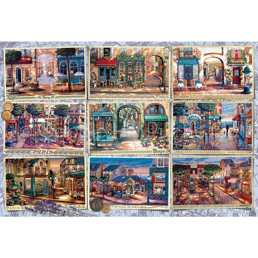 Mémoires de Paris - puzzle de 2000 pièces-2