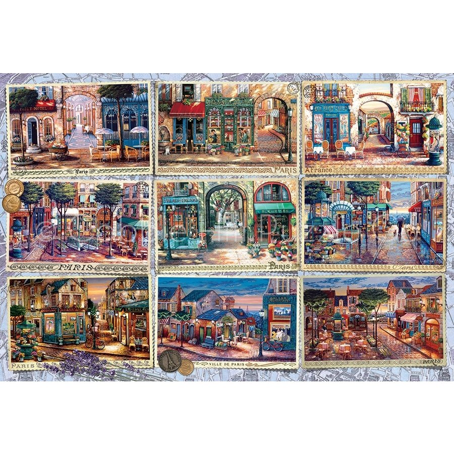 Memories of Paris - puzzle of 2000 pieces-2