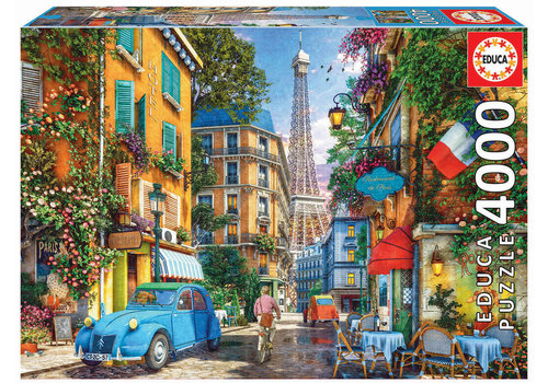  Educa The Old Streets of Paris - 4000 pieces 