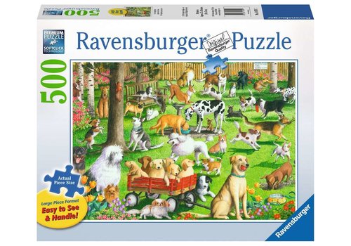  Ravensburger At the Dog Park - 500 XL pieces 