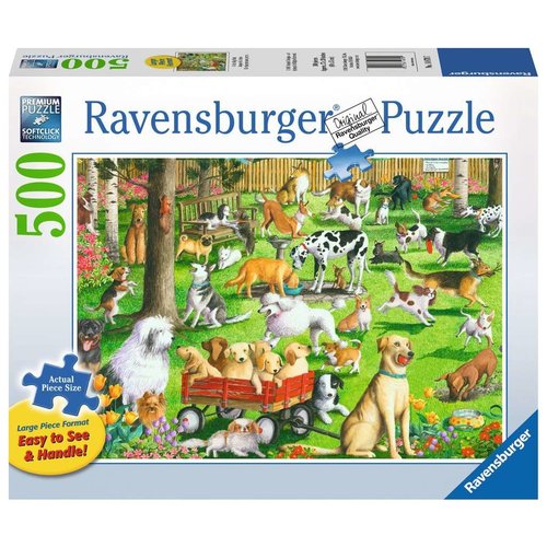  Ravensburger At the Dog Park - 500 XL pieces 