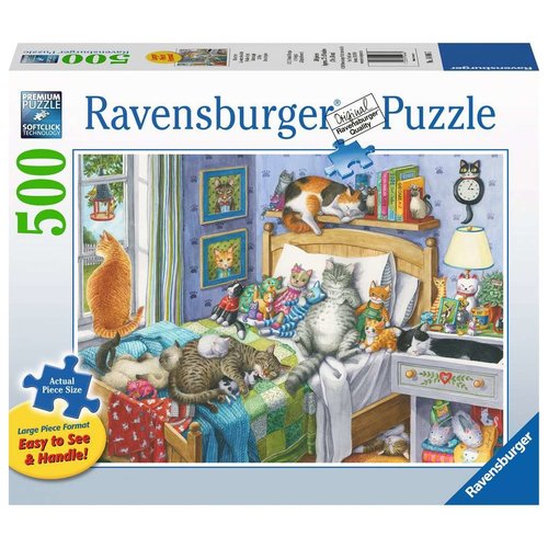  Ravensburger Cat Nap - 500 XL pieces 
