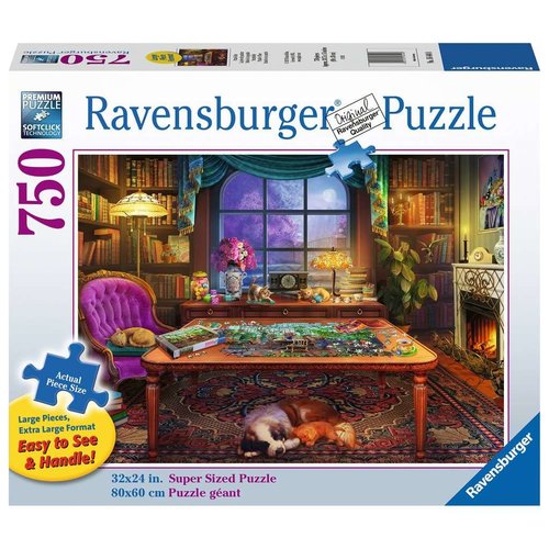  Ravensburger De Puzzelkamer - 750 XL stukjes - Exclusiviteit 