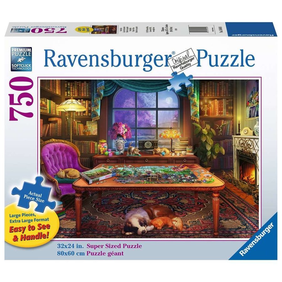 Puzzler's Place - 750 XL pieces - jigsaw puzzle-1