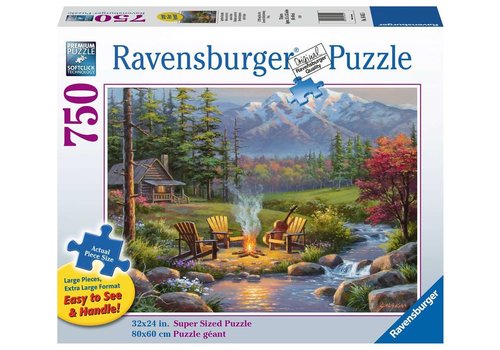  Ravensburger Riverside Livingroom - 750 XXL pieces 