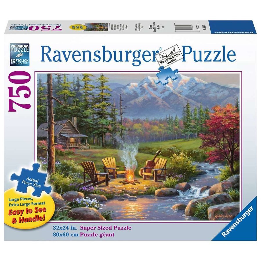 Riverside Livingroom - 750 XL pieces - jigsaw puzzle-1