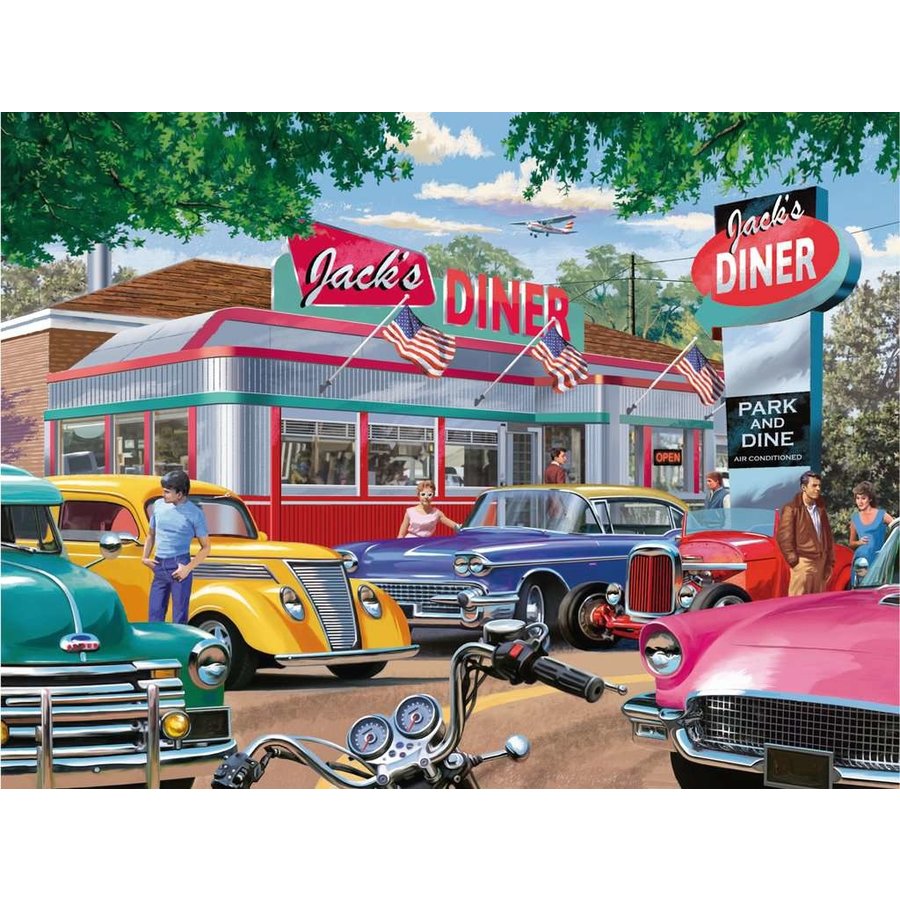 Meet you at Jack's - 750 XL pieces - jigsaw puzzle-2