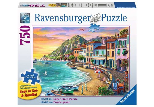  Ravensburger Coucher de Soleil Romantique - 750 pièces XL 