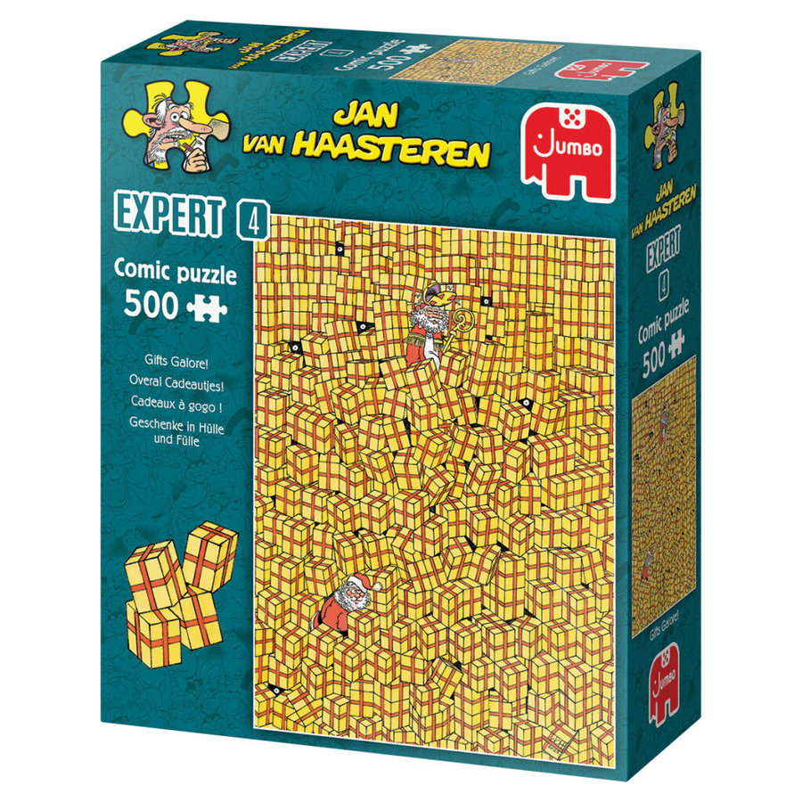 Cadeaux à Gogo! - Expert 4 - Jan van Haasteren - puzzle de 500 pièces-4