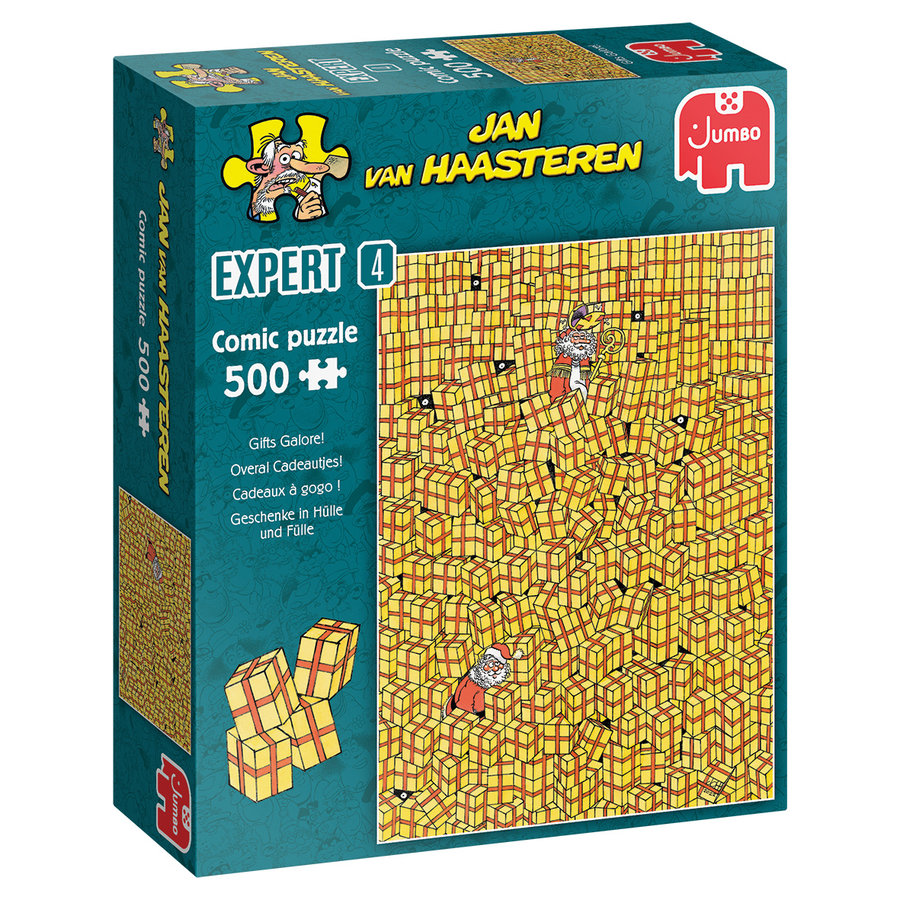 Cadeaux à Gogo! - Expert 4 - Jan van Haasteren - puzzle de 500 pièces-5