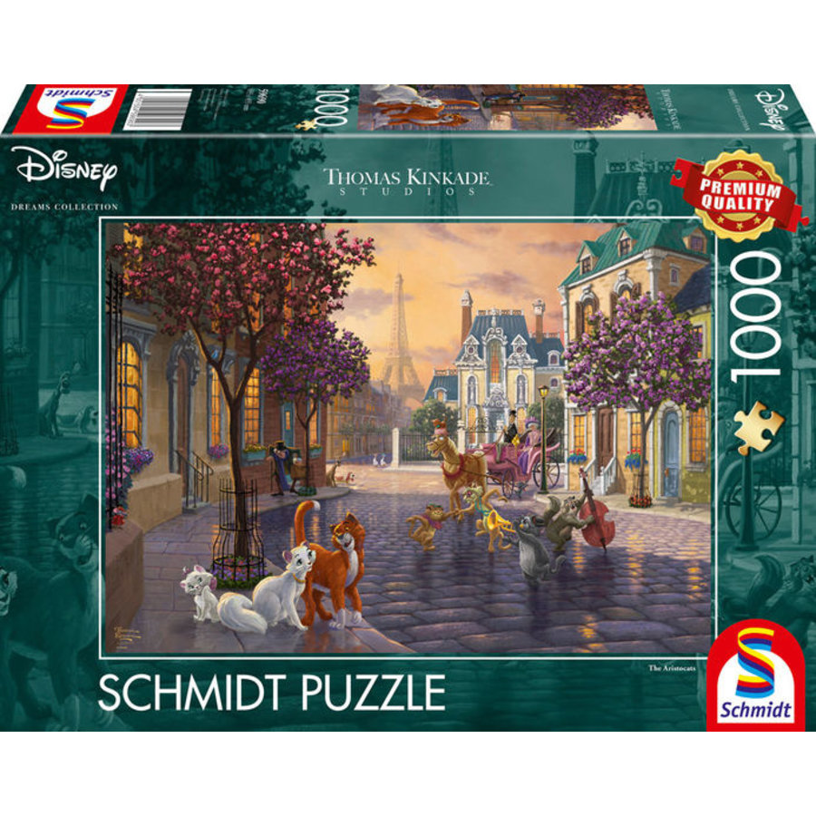 Les Aristocrates - Thomas Kinkade - puzzle de 1000 pièces-1