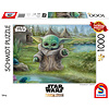 Schmidt Le Mandalorian - Grogu - Thomas Kinkade - puzzle de 1000 pièces