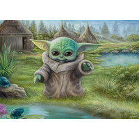 thumb-Le Mandalorian - Grogu - Thomas Kinkade - puzzle de 1000 pièces-2