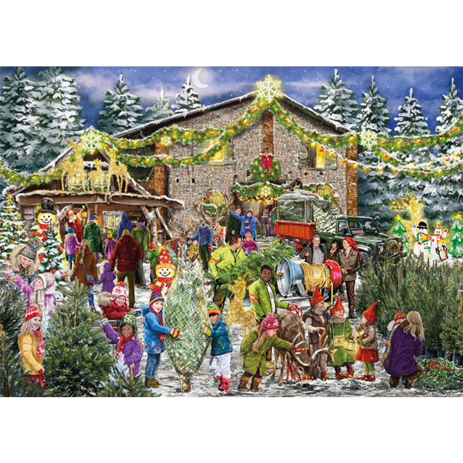 The Christmas Tree Farm - 2 x 1000 pieces-3