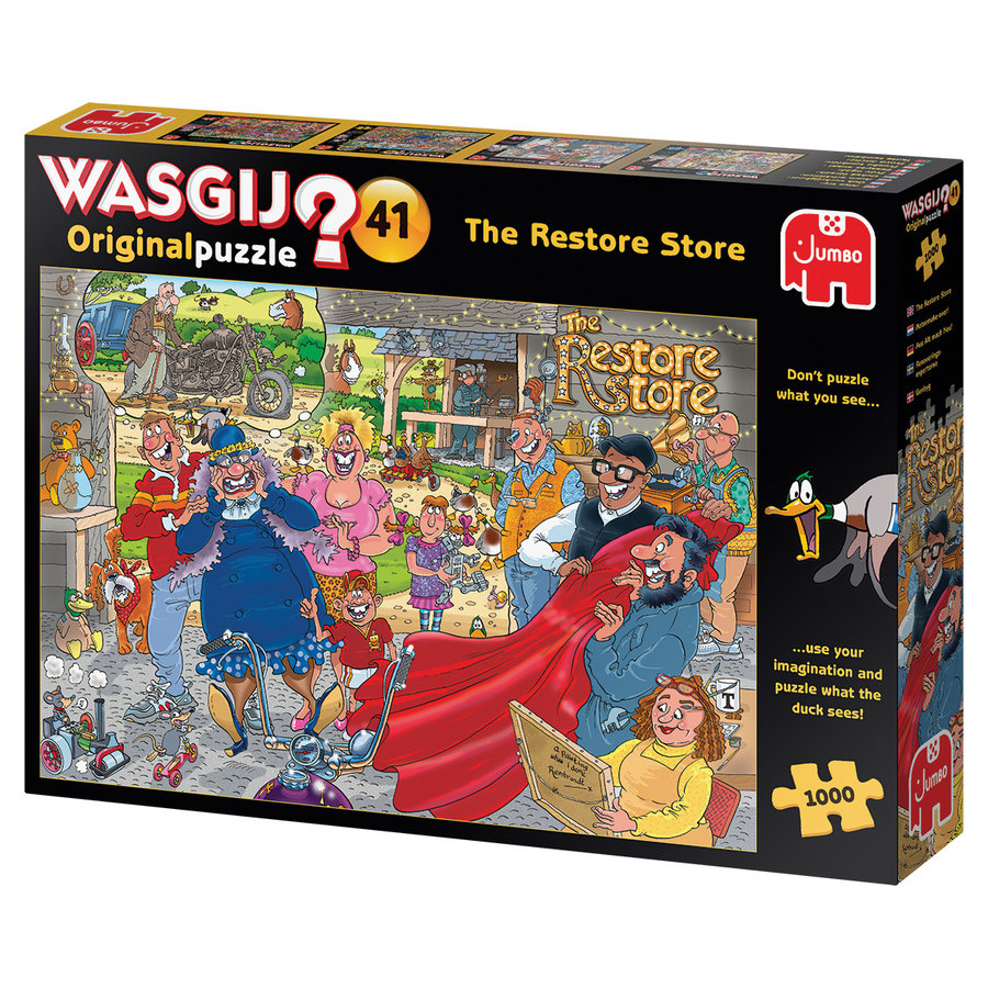Wasgij Original 41 - The Restore Store - puzzle of 1000 pieces-4
