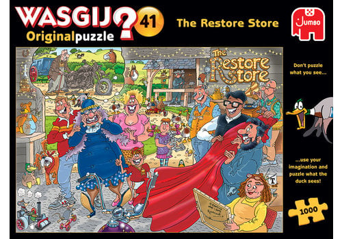  Jumbo Wasgij Original 41 - The Restore Store - 1000 pieces 