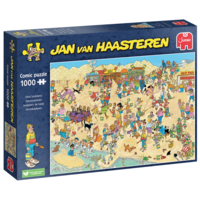 thumb-Sand sculptures - Jan van Haasteren - puzzle of 1000 pieces-1